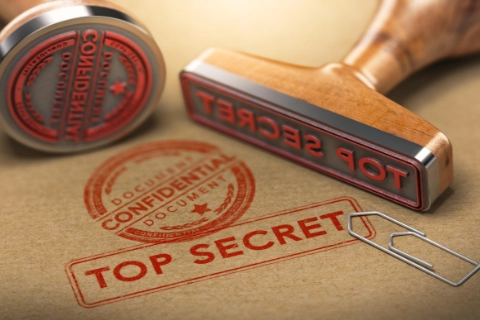 Le marquage Grand secret illustre le secret professionnel.