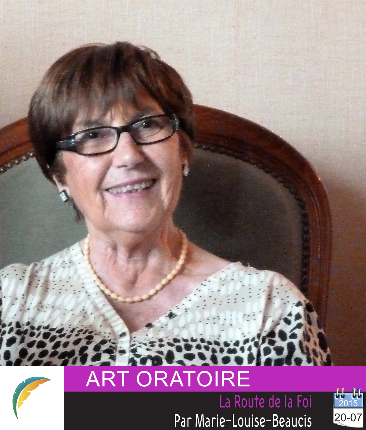 Avis de Marie-Louise Beaucis sur Le Corrigeur pour son document La Route de la Foi.