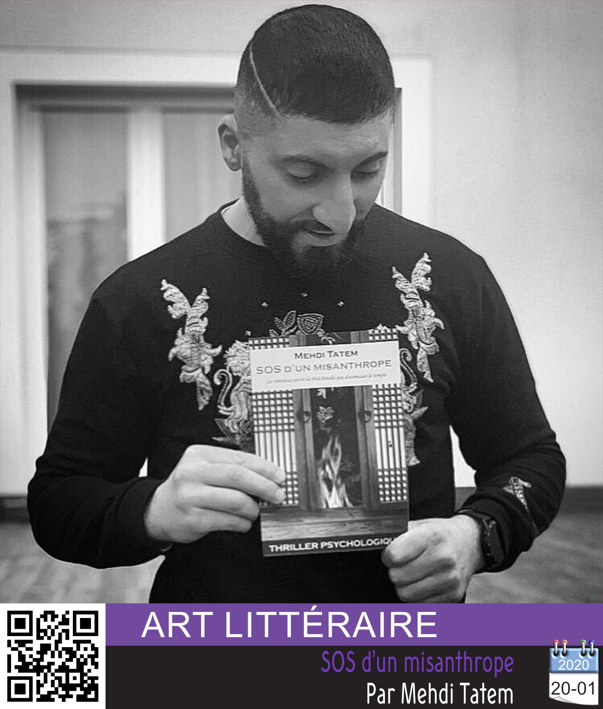 Avis de Mehdi Tatem sur Le Corrigeur pour son livre SOS d’un misanthrope.