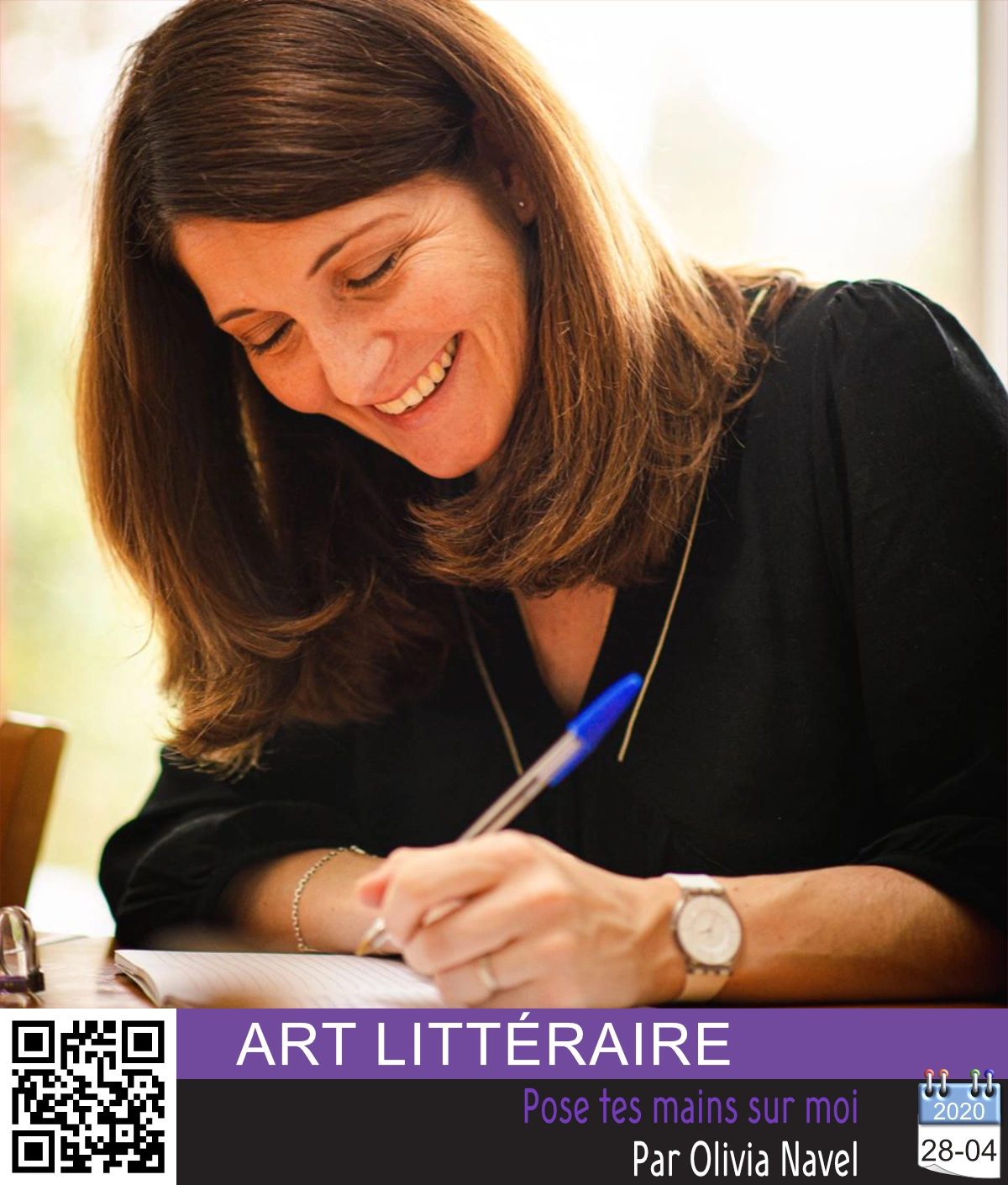 Avis de Olivia Navel sur Le Corrigeur pour son livre Pose tes mains sur moi.