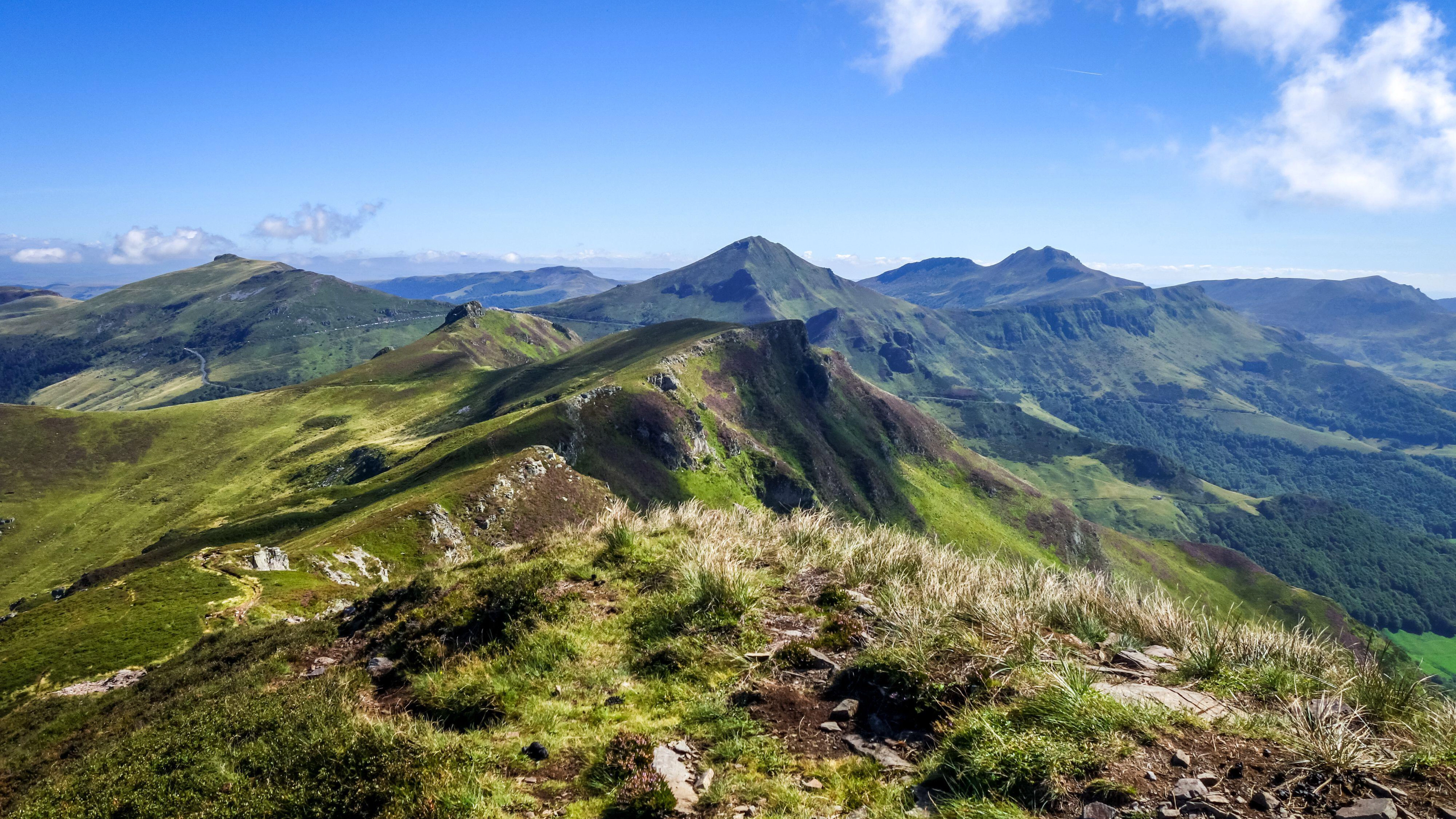 l’Auvergne, le pays de la chaine des volcans