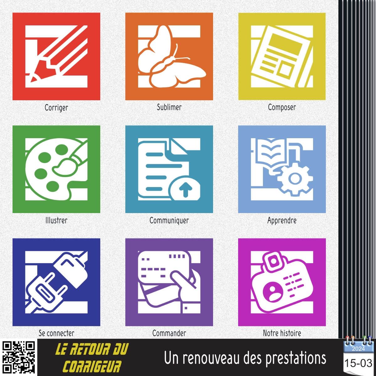 les 6 prestations du Corrigeur