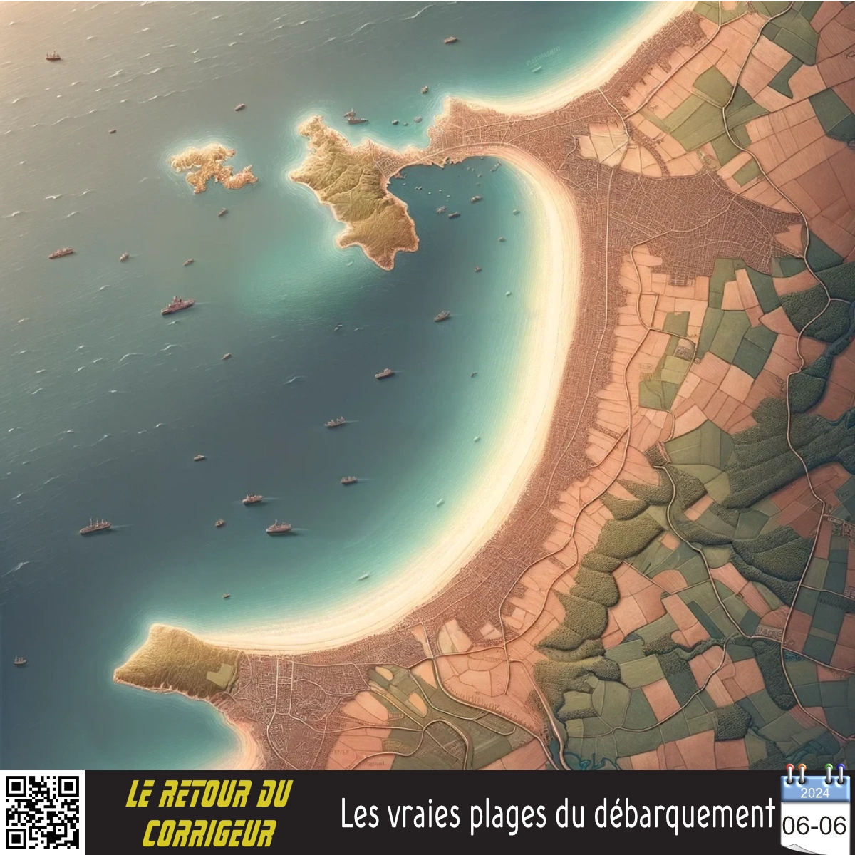 Le véritable nom des plages du débarquement du 6 juin 1944